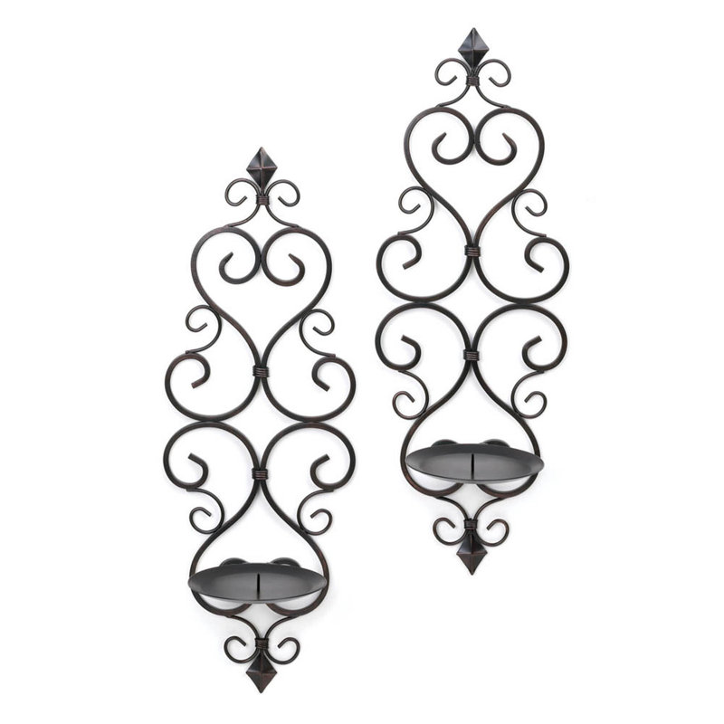 Applique murale FLEUR-DE-LIS DUO