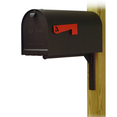 Titan Steel Post Mounted Mailbox