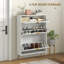 12 Pair Flip Down Shoe Storage