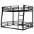Metal Bunk Bed for Teens and Adults,Space-Saving/Noise Reduced/No Box Spring Needed-882012589-882012586