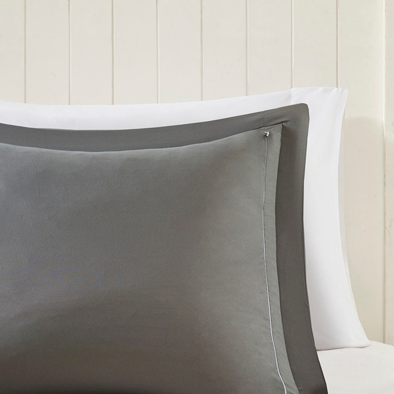 Ensemble d'édredon en duvet synthétique réversible 3M Scotchgard