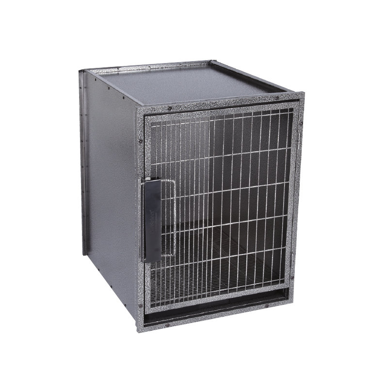 Caisse modulaire en acier pour animaux Rosenfeld