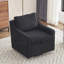 Fauteuil d'appoint pivotant en tissu-16728733