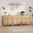 34" Sideboard Buffet Cabinet with Storage, Wooden Credenza Storage Cabinet with Adjustable Shelves-1387576328