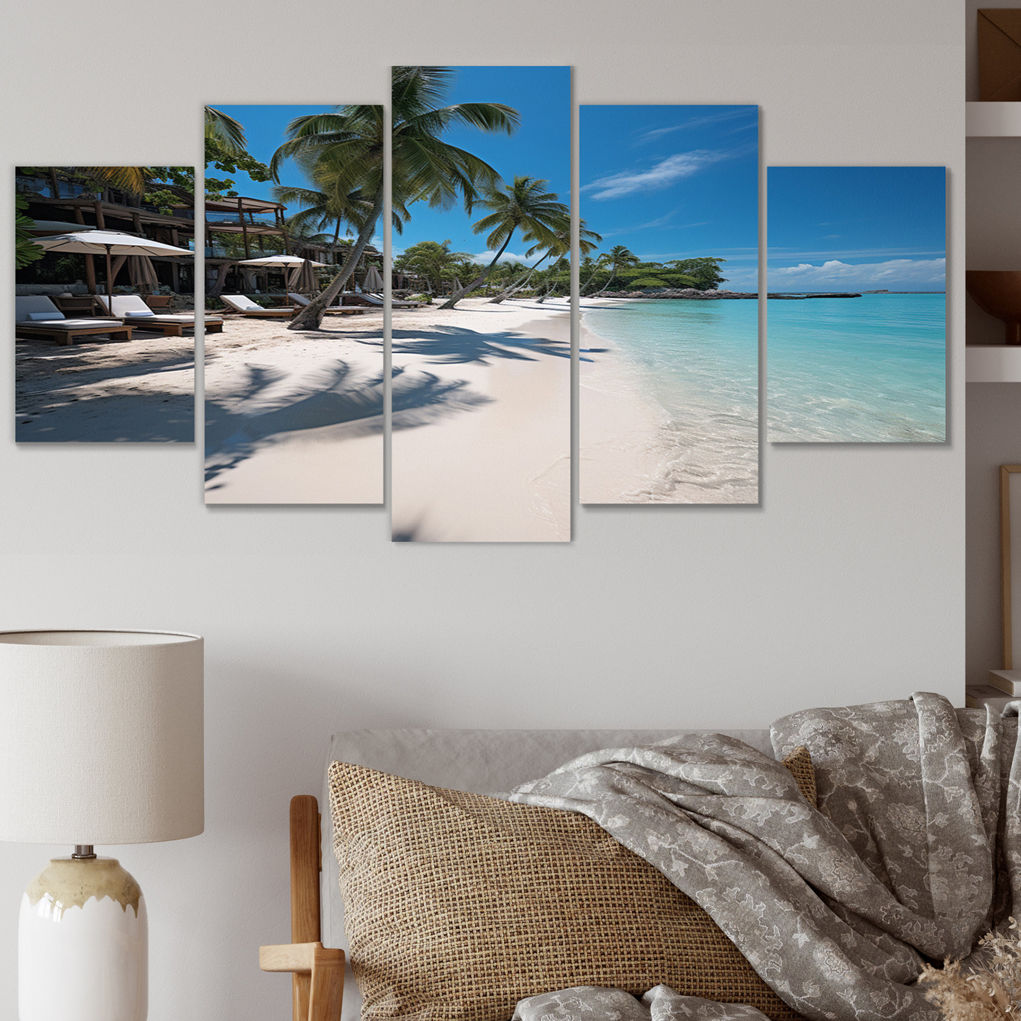 Dovecove Maldives Beaches Maldives II - Nautical & Beach Wall Decor - 5