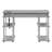 Edwin No Tools Computer Desk with Built-In Outlets-850030732