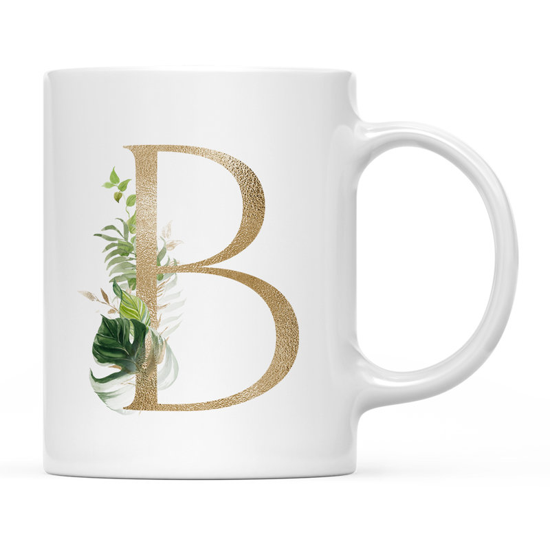 Grande tasse à café exotique, B
