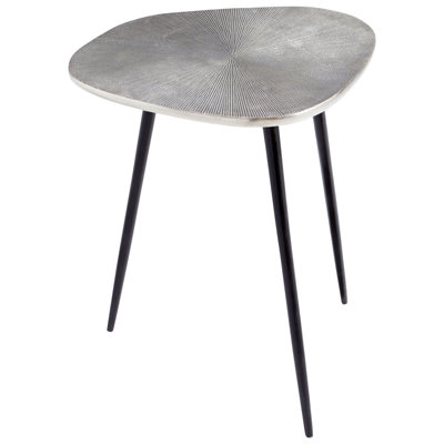 Triata Aluminum Top End Table