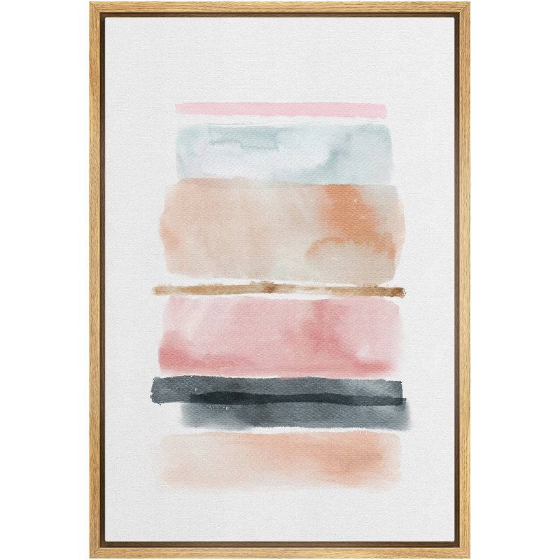 Blocs d'aquarelle brillants IDEA4WALL WIN01, H 24 po x l 16 po x P 1,5 po, Brun