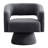 Upholstered Swivel Accent Barrel Chair-2098448999