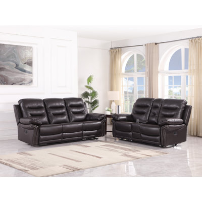 Ullery 2 - Piece Faux Leather Living Room Set