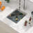 15" L x 19" W Undermount Bar Sink Single Bowl 16 Guage Stainless Steel Kitchen Sink Workstation with Accessories 