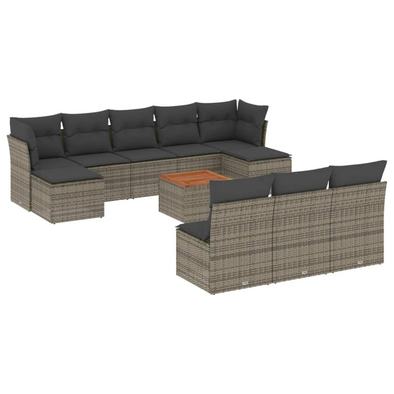 Ensemble de canapé de jardin Vidaxl
