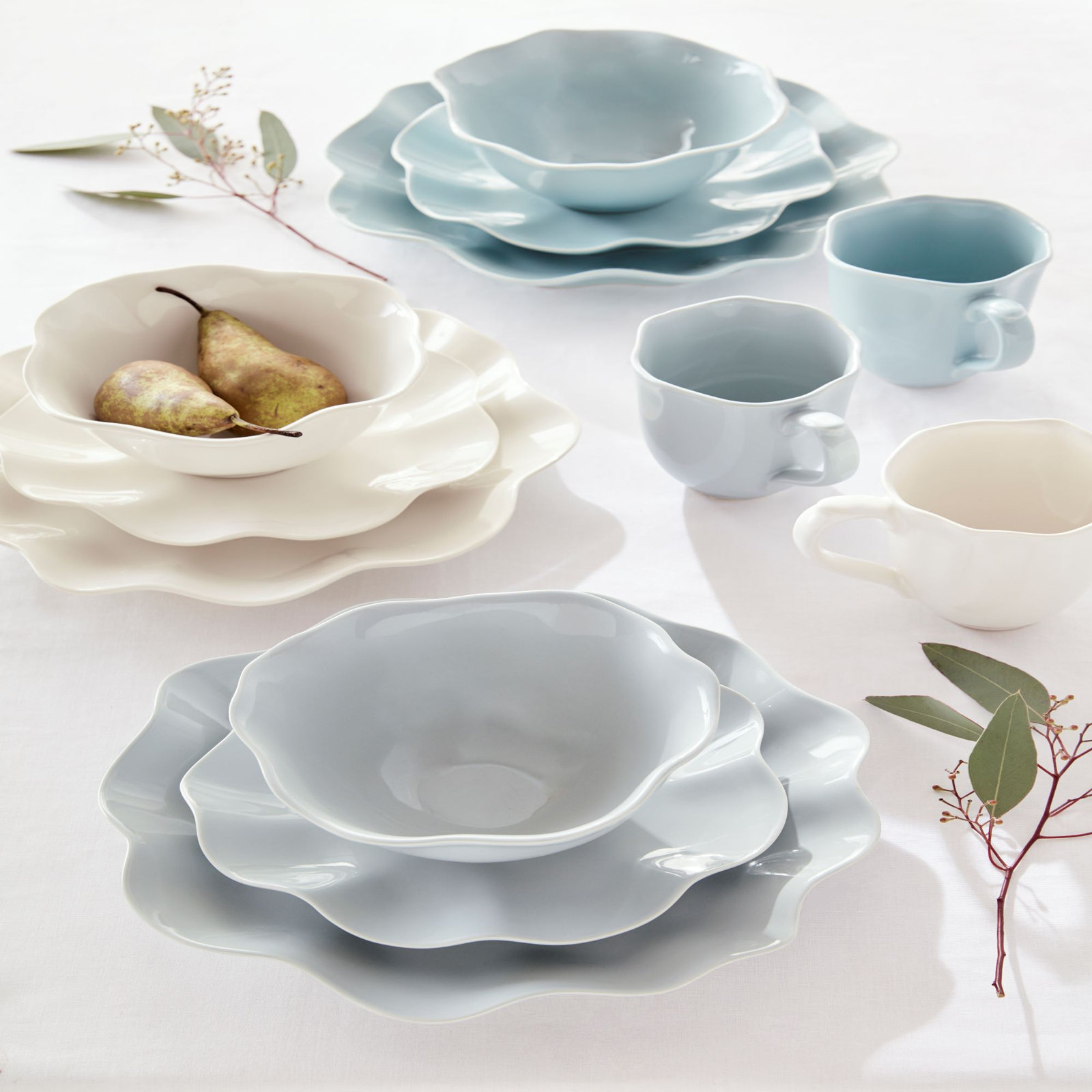 Portmeirion Sophie Conran Pasta Bowl, Gray