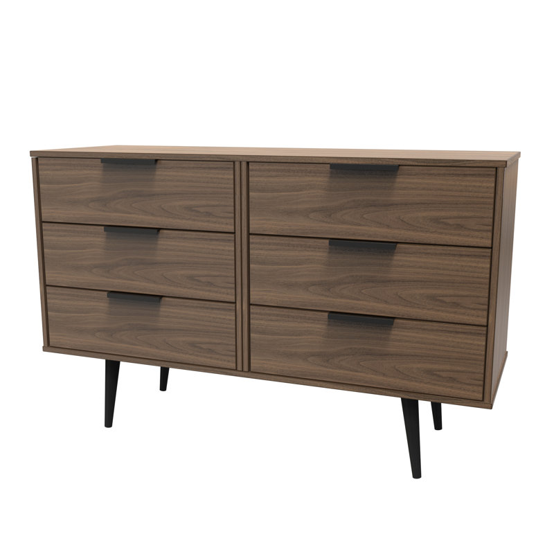 Fully Assembled Heda 6 - Drawer Chest of Drawers