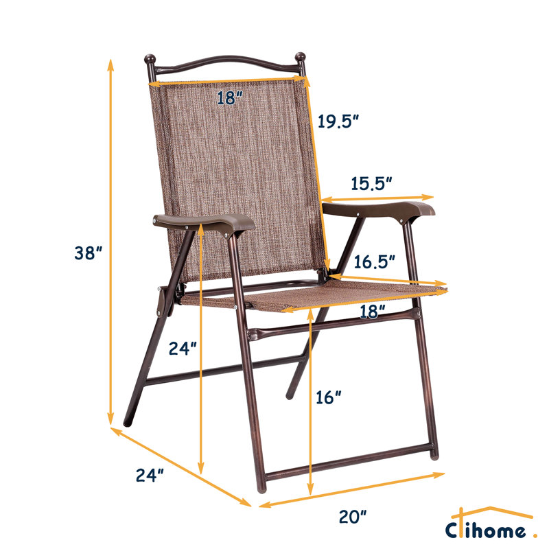 Folding Camping Chair, Coffee