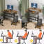 Abaigail Metal Base Computer Desk