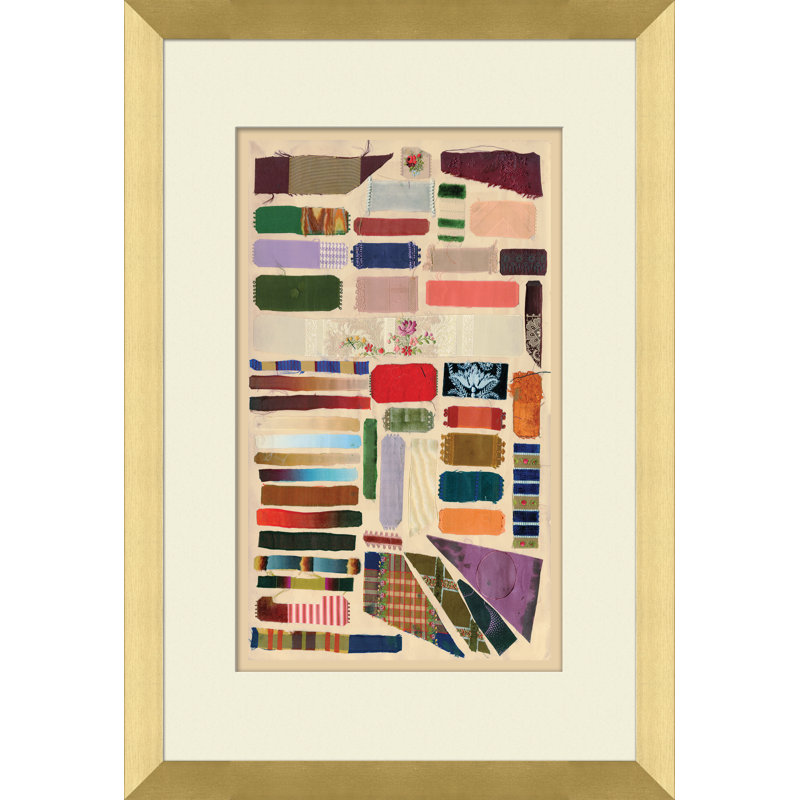 «Fabric Swatches», reproduction d'impression encadrée