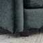 Canapé 3 places Mid-Century moderne avec 2 accoudoirs et 3 coussins décoratifs, canapé pour salon gris chenille