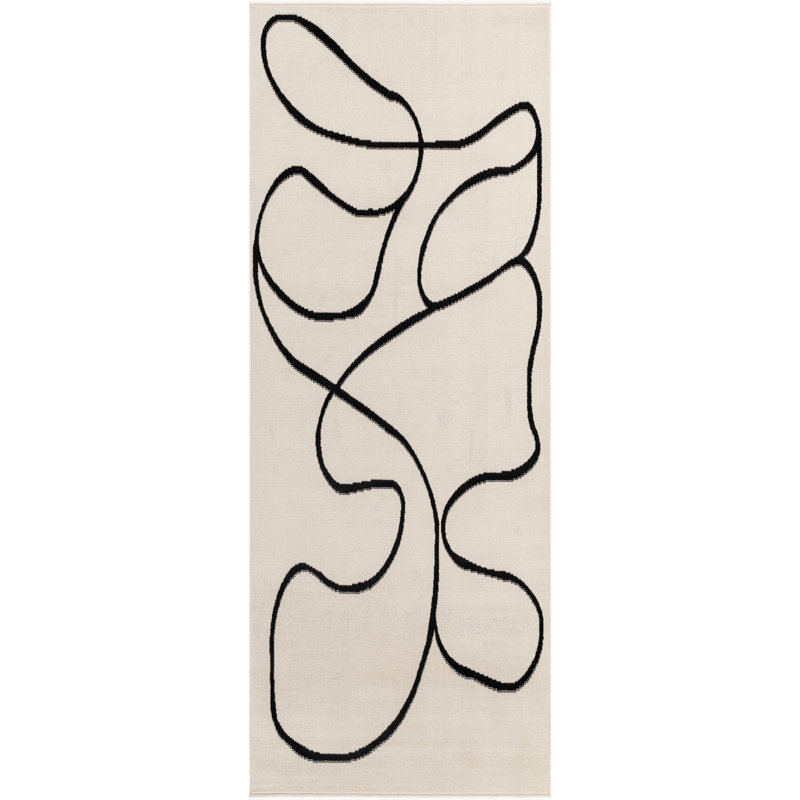 Reagyn Oriental Area Rug, Runner 80 x 220 cm