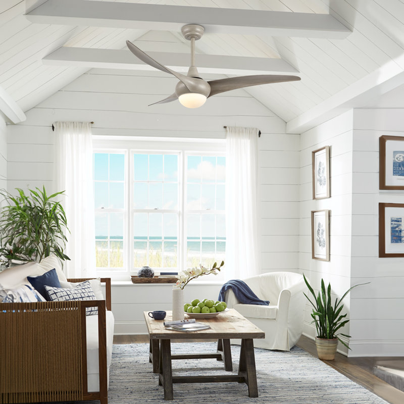 Coleigh 52'' Ceiling Fan with LED Lights, Gray