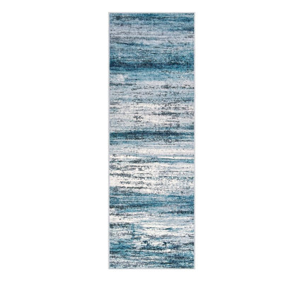 Modern Kitchen Runner Rug, Rug Runner Non-Slip Soft Hallway Runner Rugs