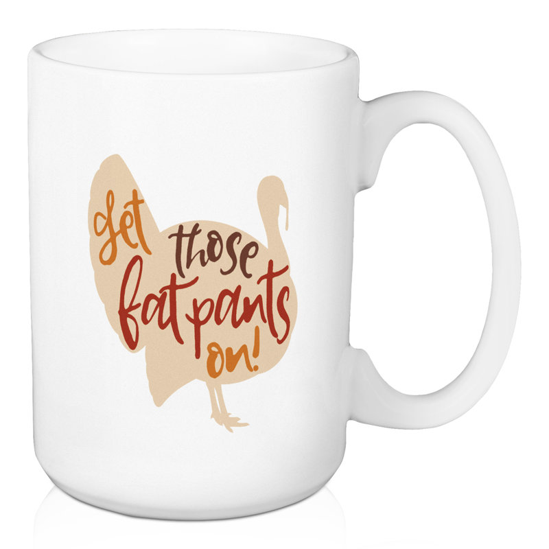 Cette grande tasse à café de 15 oz est dotée de l’baker
