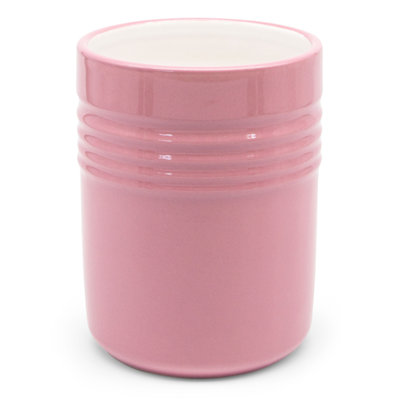 Ceramic / Porcelain Round Utensil Crock