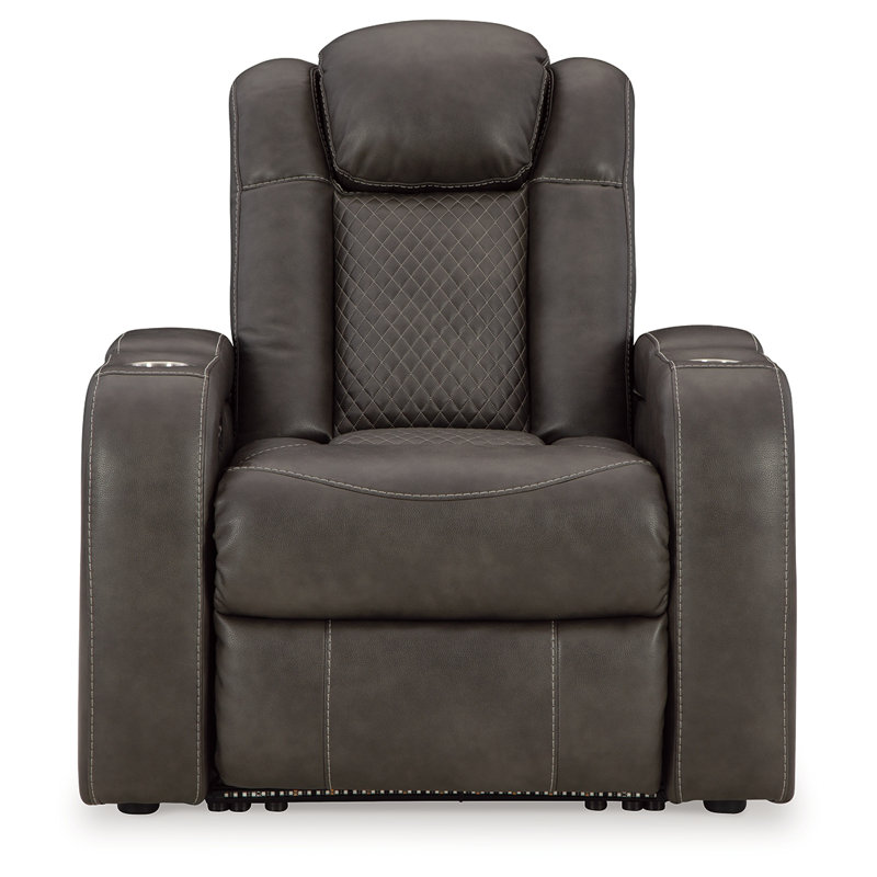 Fauteuil inclinable électrique Fyne-Dyme, Brun
