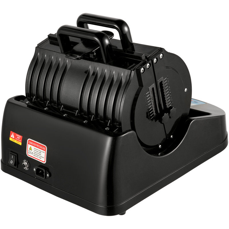 Presse à chaud pour tasse 1300W Multifonctionnel, Noir, noir, noir, noir