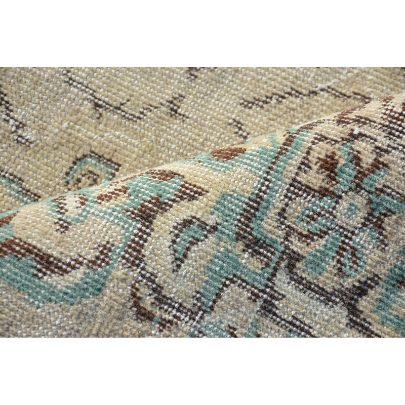 Tapis tissé à la main, tapis turcs, tapis rétro, tapis Boho brun, grand tapis 5,7 x 8,6 pi, tapis de luxe