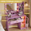 Petite coiffeuse avec miroir et lumières-72735810