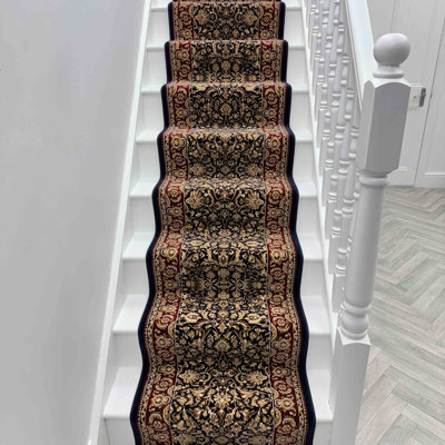 Stair Runner Vintage Look Area Rug