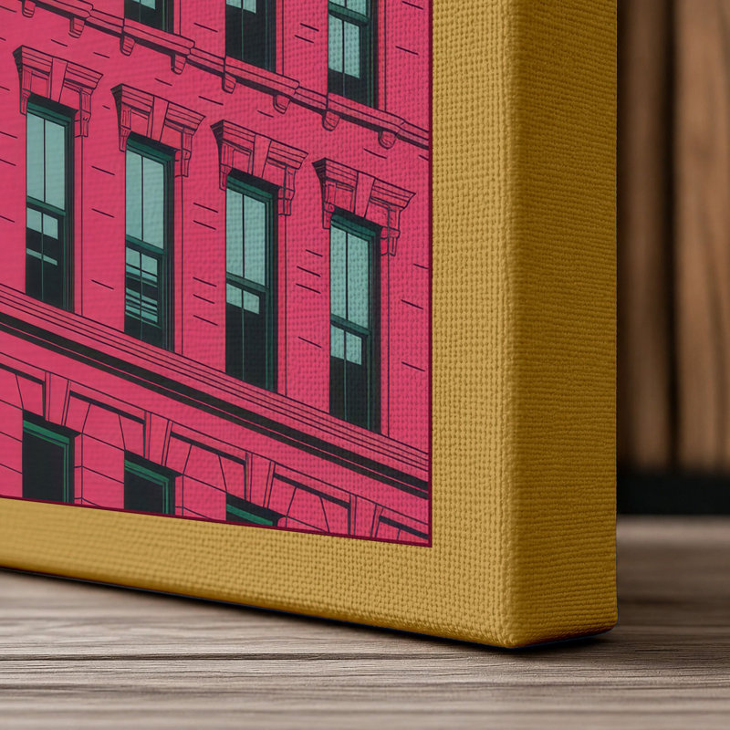 Print, 24x16 - 61.0 x 40.6 cm, Ochre Border