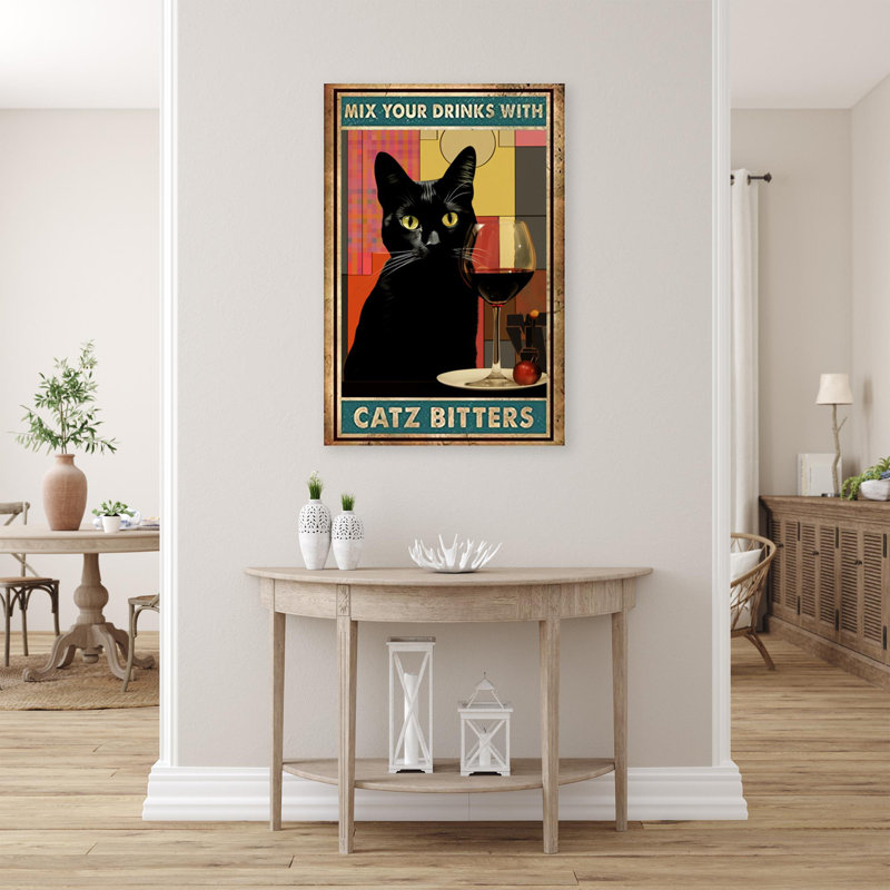 Mélangez vos boissons avec les amers Catz, H 36 po x l 24 po x P 1,25 po