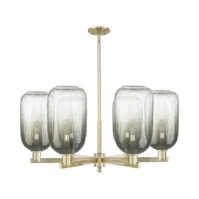Gateshead - 6 Light Stem Hung Chandelier