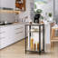 Table d'appoint en hauteur avec tablettes-337101302-379047470-380974249