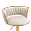 Tabouret de bar pivotant avec dossier Ginko-882844516-879315310