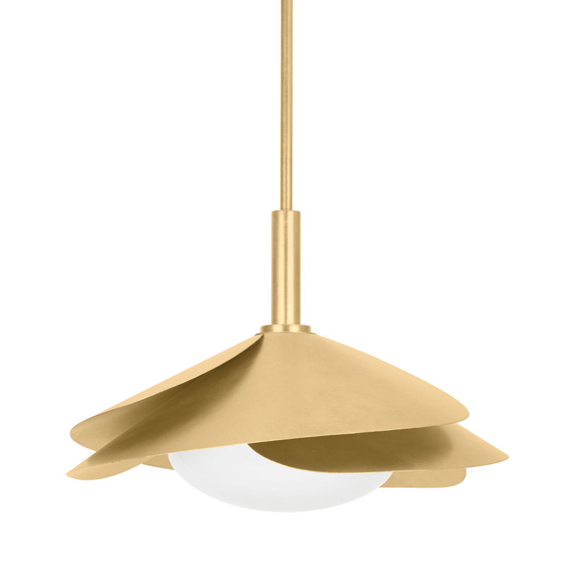 Luminaire suspendu 1 lumière Brookhaven, H 21,5 po x l 22 po x P 22 po