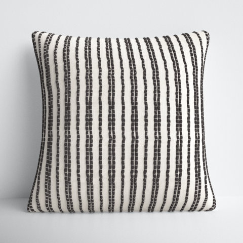 Amora Embroidered Cotton Pillow Cover