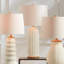 Lampe de table blanche 22 po