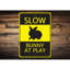Panneau en aluminium Bunny At Play-58196486