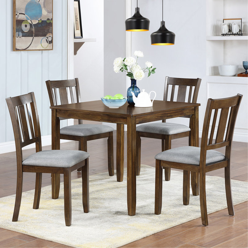 Ensemble de table de salle à manger 5 pièces Elegant Elegant