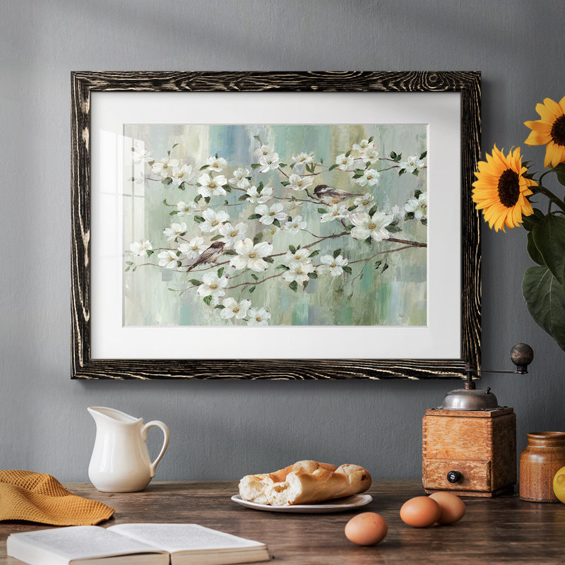 Spring's Song, Noir, H 28 po x l 42 po x P 1,5 po