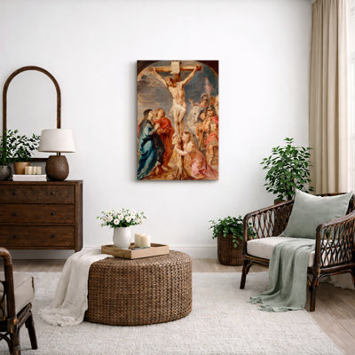Crucifixion du Christ avec deuil
