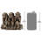 Carraway Hear, See, Speak No Evil Monkey Trio Figurine