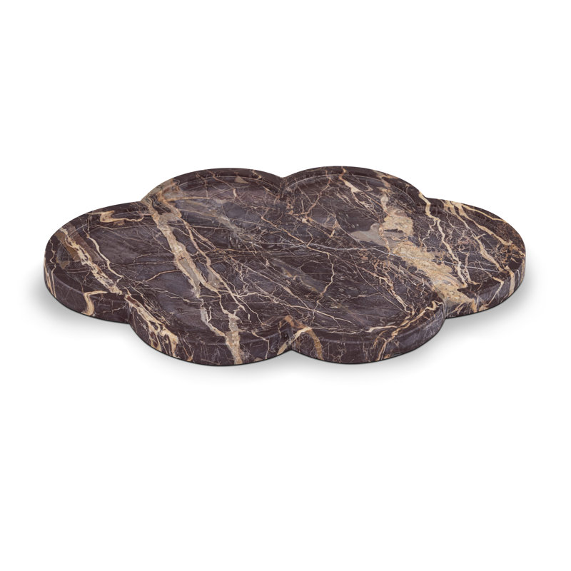 Rimini Marble Tray, Cherry