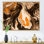 «Black Yellow Yellow», reproduction d'art sur toile