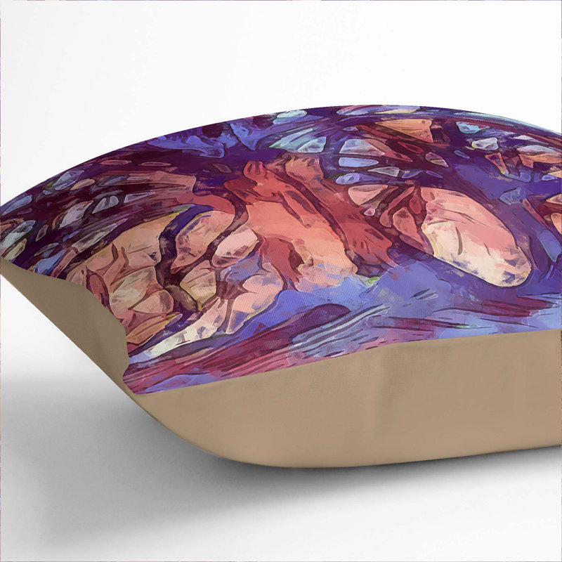 Square Throw Cushion, Stone, 55cm H x 55cm W x 20cm D