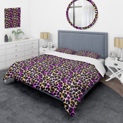 Wild Exotic Animal II Polyester Animal Print Duvet Cover